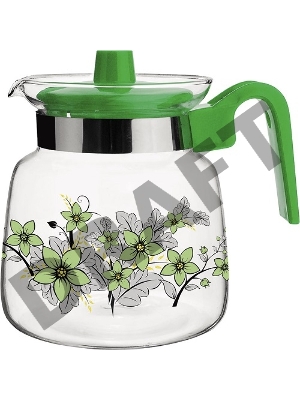 Кувшин MALLONY Pentola-1200, 1,2л, жаропроч.стекло (в уп. 36 шт)