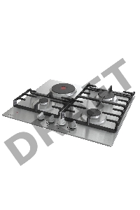 Газовая варочная поверхность Gorenje GE681X нержавеющая сталь