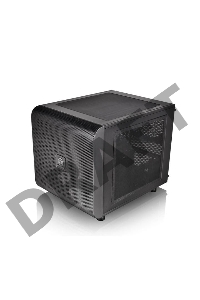 Корпус Thermaltake Case Tt Core V21 CA-1D5-00S1WN-00  mATX/ win/ black/ USB3.0/ no PSU
