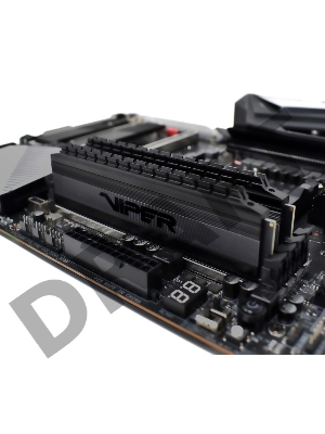 Оперативная память Patriot Viper Blackout 16GB 3600MHz CL18  UDIMM KIT  PVB416G360C8K