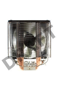Кулер CROWN CM-5 (Для Intel и AMD,TDP до 187 Ватт,5шт. теплопроводных трубок,Синяя светодиодная подсветка,Гидродинамическии? подшипник,Размер: 148*126*85 мм)