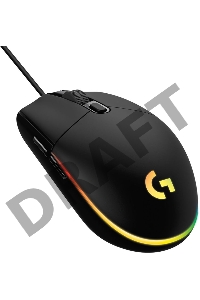 Мышь Logitech Mouse G102 LIGHTSYNC  Gaming Black Retail