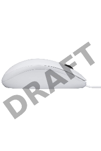 Мышь 910-003360 Logitech Mouse B100 White USB OEM