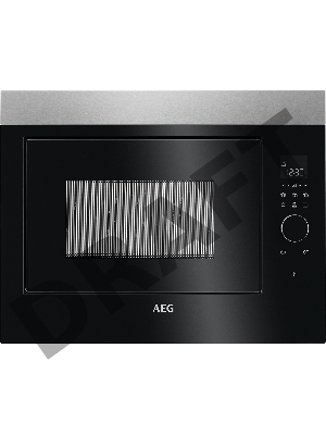 Встраиваемая микроволновая печь AEG MBE2658DEM цвет: черный
