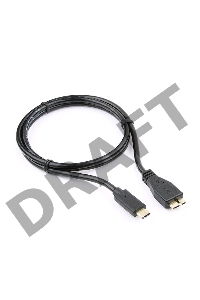 Кабель Cablexpert CCP-USB3-mBMCM-1M USB3.0 microBM/USB3.1TypeC, 1м, 