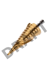 Сверло по металлу ступенчатое REXANT «ТИТАН» Р6М5  4,0-32,0 мм