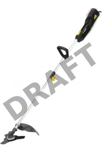 Триммер электрический Huter GET-1500SL 1500Вт реж.эл.:леска/нож