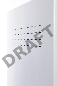 Шкаф телеком. напольный 18U антивандальный (600х530)  (ШТК-А-18.6.5) (1 коробка)