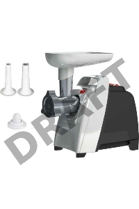 Мясорубка Аксион М 61.01 черно-серебристая