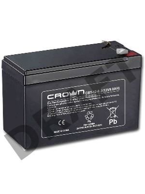 Батарея  CROWN CBT-12-9.2 (12V 9.2Ah) F2 срок службы 5 лет