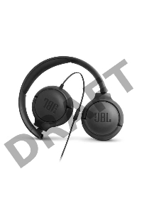 Наушники JBL Наушники накладныеT500, 32 Ом, черный