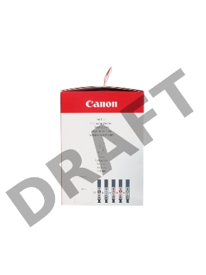 Картридж струйный (набор) PGI-9 MBK/PC/PM/R/G (1033B013), для Canon Pixma 9500(Mark II), Multi Pack