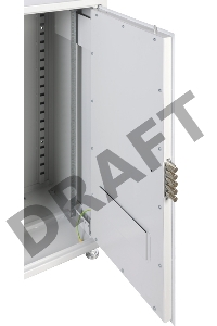 Шкаф телеком. напольный 18U антивандальный (600х530)  (ШТК-А-18.6.5) (1 коробка)