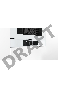 Микроволновая печь Bosch BFL634GW1 21л. 900Вт белый (встраиваемая)