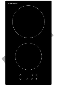 Панель варочная MAUNFELD EVCE.292-BK ДОМИНО, ЧЕРНОЕ стекло