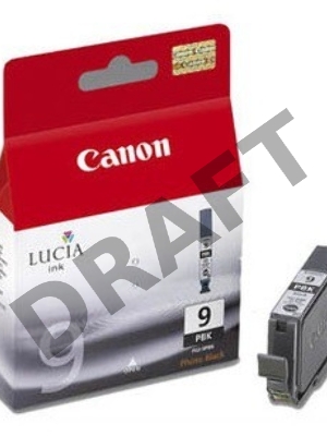 Картридж струйный PGI-9PBk (1034B001), для Canon Pixma 9500(Mark II), Фото Черный, 150стр.