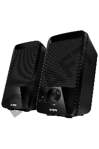 Колонки SVEN 312, черный {2.0, 100 – 20 000 Гц, 4Вт}