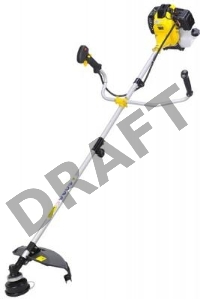 Триммеры, Электро и бензокосы Huter GGT-1900S Бензиновый триммер  { 2-х тактный, 1,9 кВт, ширина 255мм, бак 700мл, 7кг }