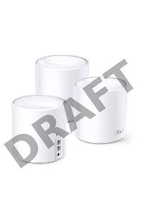 Бесшовный Mesh роутер TP-Link DECO X20(1-PACK) AX1800 Whole Home Mesh Wi-Fi 6 Unit, 1 unitSPEED: 574 Mbps at 2.4 GHz + 1201 Mbps at 5 GHzSPEC: Internal Antennas, 2× Gigabit Ports (WAN/LAN auto-sensing)FEATURE: Deco App, Router/AP Mode, IPv6, IPTV, HomeCar