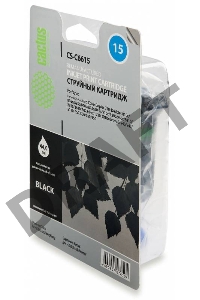Картридж струйный Cactus CS-C6615 черный для №15 HP DJ 810c/816c/825c/840c/843c/845c (42ml)