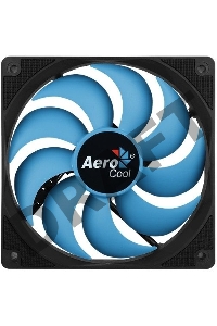 Вентилятор Aerocool Motion 12 Plus , 120x120x25мм, 1200 об/мин, Molex 4-pin + 3-pin, 29.8 CFM, 22.1 дБА, съемная крыльчатка, гидравлический подшипник