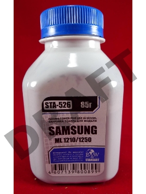 Тонер SAMSUNG ML-1210/1250/4500 (фл, 85г) B&W Standart фас России
