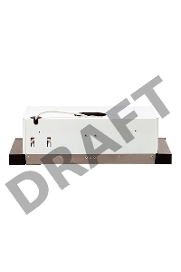 Вытяжка встраиваемая Elikor Интегра 45П-400-В2Л белый/нержавеющая сталь управление: кнопочное (1 мотор)