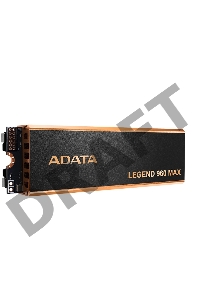Накопитель SSD A-Data PCI-E 4.0 x4 1Tb ALEG-960M-1TCS Legend 960 Max M.2 2280