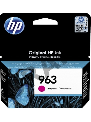 Картридж HP 963 струйный пурпурный (700 стр)
