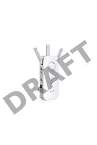 Повторитель беспроводного сигнала TP-Link SOHO  RE450 10/100/1000BASE-TX/Wi-Fi белый поставляется без кабеля RJ-45