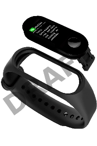 Смарт-браслет SunWind SB20 TFT корп.:черный рем.:черный (SB20B)