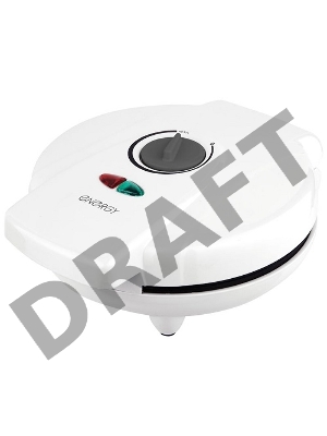 Вафельница ENERGY EN-224 белая, 1200 Вт, антиприг.покрытие