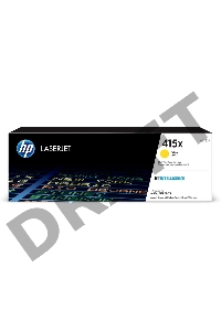 Тонер-картридж HP 415X W2032X желтый для HP LJ M454/MFP M479 (6000стр.)