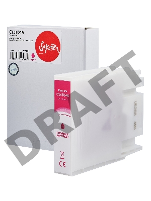 Струйный картридж Sakura C13T04A340 (C13T04A M) для Epson, пурпурный, 85 мл., 8000 к.