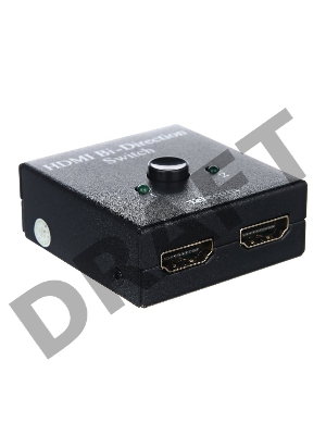 Разветвитель Telecom HDMI 2-->1, переключатель HDMI 1-->2, двунаправленный <TTS5015>