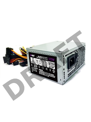 Блок питания HIPER HP-300SFX (SFX, 300W, Passive PFC, 80mm fan, without power cord) OEM