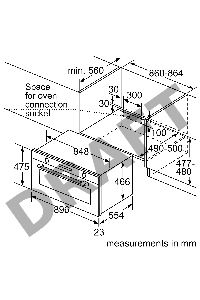 Духовой шкаф Bosch VBC514CR0 Built-In Oven, встраиваемый