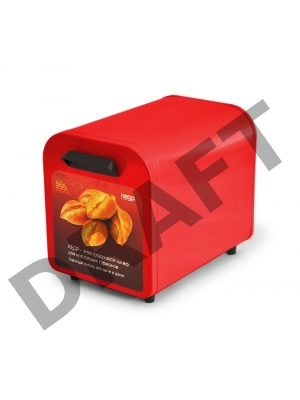 Жарочный шкаф Кедр ШЖ-0,625/220 (красный, мощность 625Вт., внутренний объем 10л. Вес 7кг. Время разогрева до 250 град. С: не более 20мин. Внутр. разме