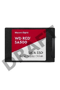 Накопитель твердотельный WD Твердотельный накопитель SSD WD Red™ SA500 NAS 3D NAND WDS200T1R0A 2ТБ 2,5