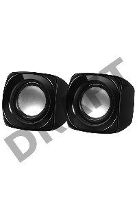 Колонки Sven 120 2.0 черный 5Вт