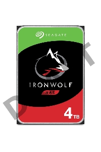 Жесткий диск Seagate Original SATA-III 4Tb ST4000VN008 NAS Ironwolf (5900rpm) 64Mb 3.5