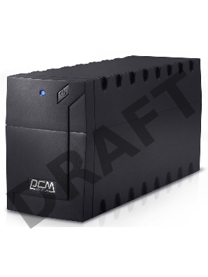 Источник бесперебойного питания Powercom RPT-1000AP EURO 600W USB