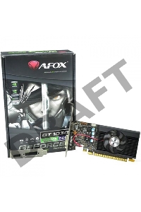 Видеокарта AFOX  NVIDIA Geforce GT610 2GB DDR3 64Bit DVI HDMI VGA LP Single Fan PCI-E 16x AF610-2048D3L7-V5