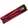 Накопитель SSD M.2 ADATA 512Gb XPG S11 Pro <AGAMMIXS11P-512GT-C> (PCI-E 3.0 x4, up to 3500/2300Mbs, 390000 IOPs, 3D TLC, NVMe 1.3, 22x80mm, радиатор)