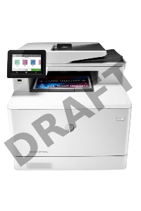 МФУ HP LaserJet Pro M479fdn, (W1A79A), принтер/сканер/копир/факс, A4 Duplex, Net, WiFi белый/черный