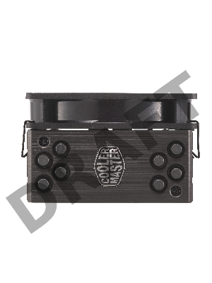 Кулер для процессора Cooler Master CPU Cooler Hyper 212 Black Edition, 650 - 2000 RPM, 180W, Full Socket Support