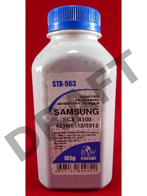 Тонер SAMSUNG ML-216x SCX 320x/340x/4100/4200/4220/4300 (фл, 100г) B&W Standart фас России