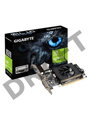 Видеокарта Gigabyte GV-N710D3-2GL V2.0 PCIE8 GT710 2GB GDDR3