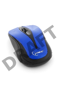 Мышь Gembird MUSW-325-B Blue USB {Мышь беспров., 2кн.+колесо-кнопка, 2.4ГГц, 1000 dpi}