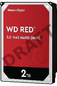 Жесткий диск Western Digital Original SATA-III 2Tb WD20EFAX Red (5400rpm) 256Mb 3.5